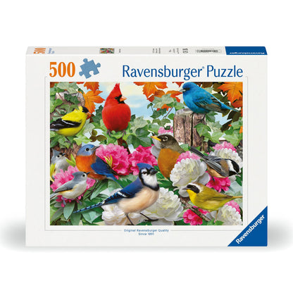 Puzzle 500 Piezas Pájaros en el Jardín