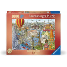 Puzzle La Vuelta al Mundo en 80 Días – 1000 piezas