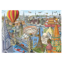 Puzzle La Vuelta al Mundo en 80 Días – 1000 piezas