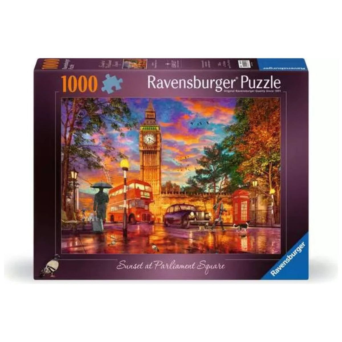 Puzzle Atardecer en Westminster Londres - 1000 piezas