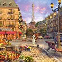 Puzzle Paseo Nocturno por París - 500 piezas