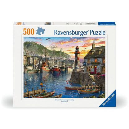 Puzzle Amanecer en el Puerto – 500 piezas