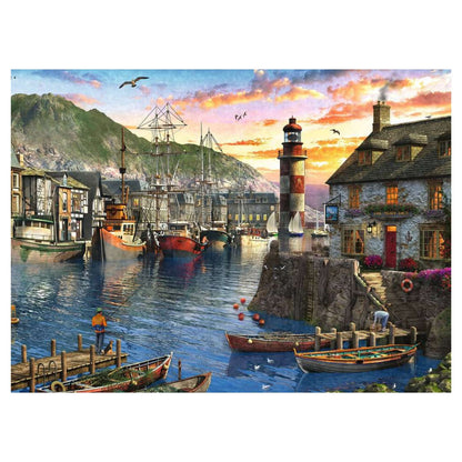 Puzzle Amanecer en el Puerto – 500 piezas