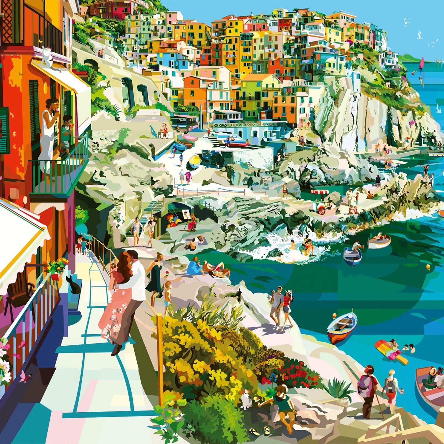 Puzzle 1500 Piezas Manarola Cinque Terre