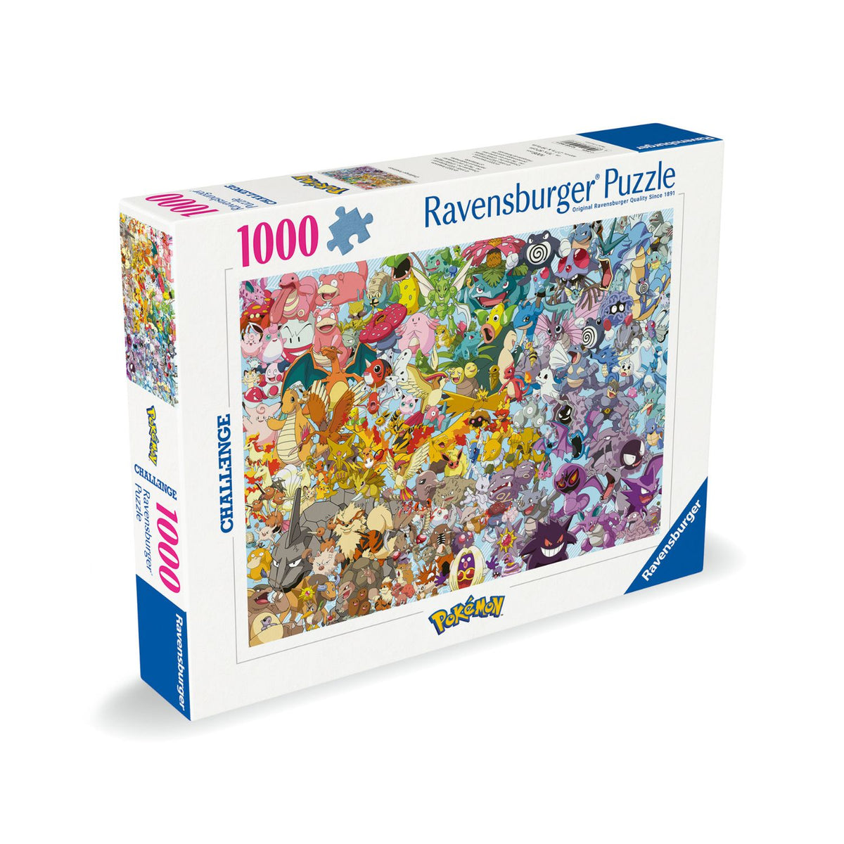 Puzzle Challenge Pokémon - 1000 piezas