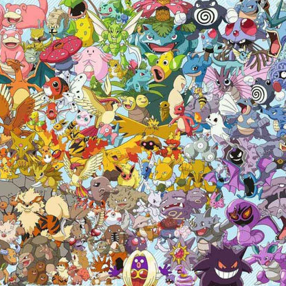 Puzzle Challenge Pokémon - 1000 piezas
