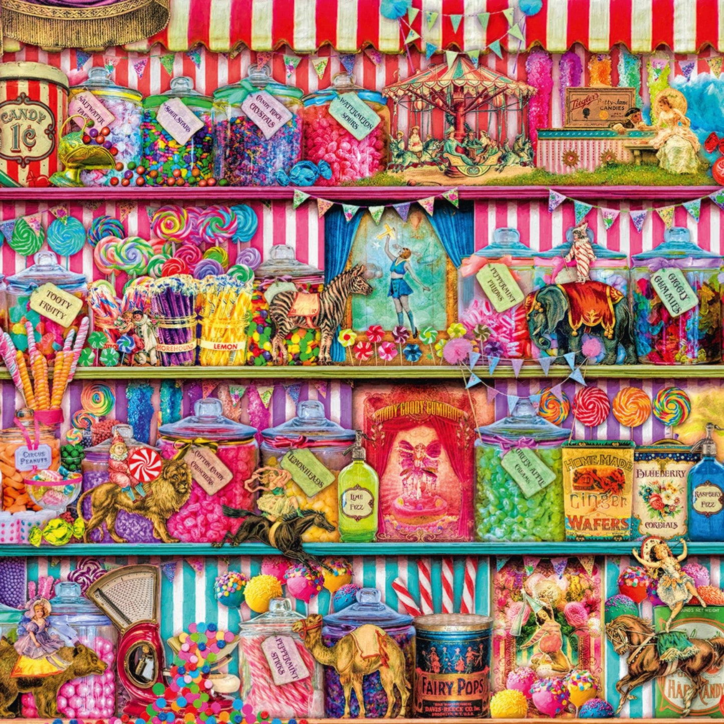 Puzzle 500 Piezas La Tienda de Dulces
