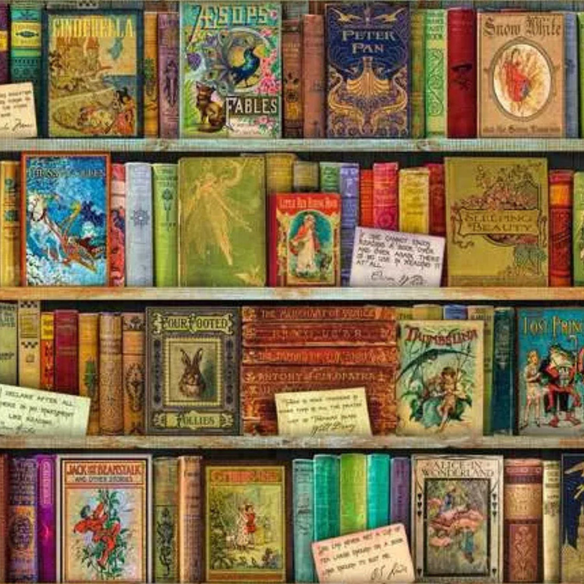 Puzzle Biblioteca Vintage - 500 piezas
