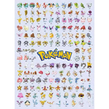 Puzzle Los Primeros 151 Pokémon - 500 piezas