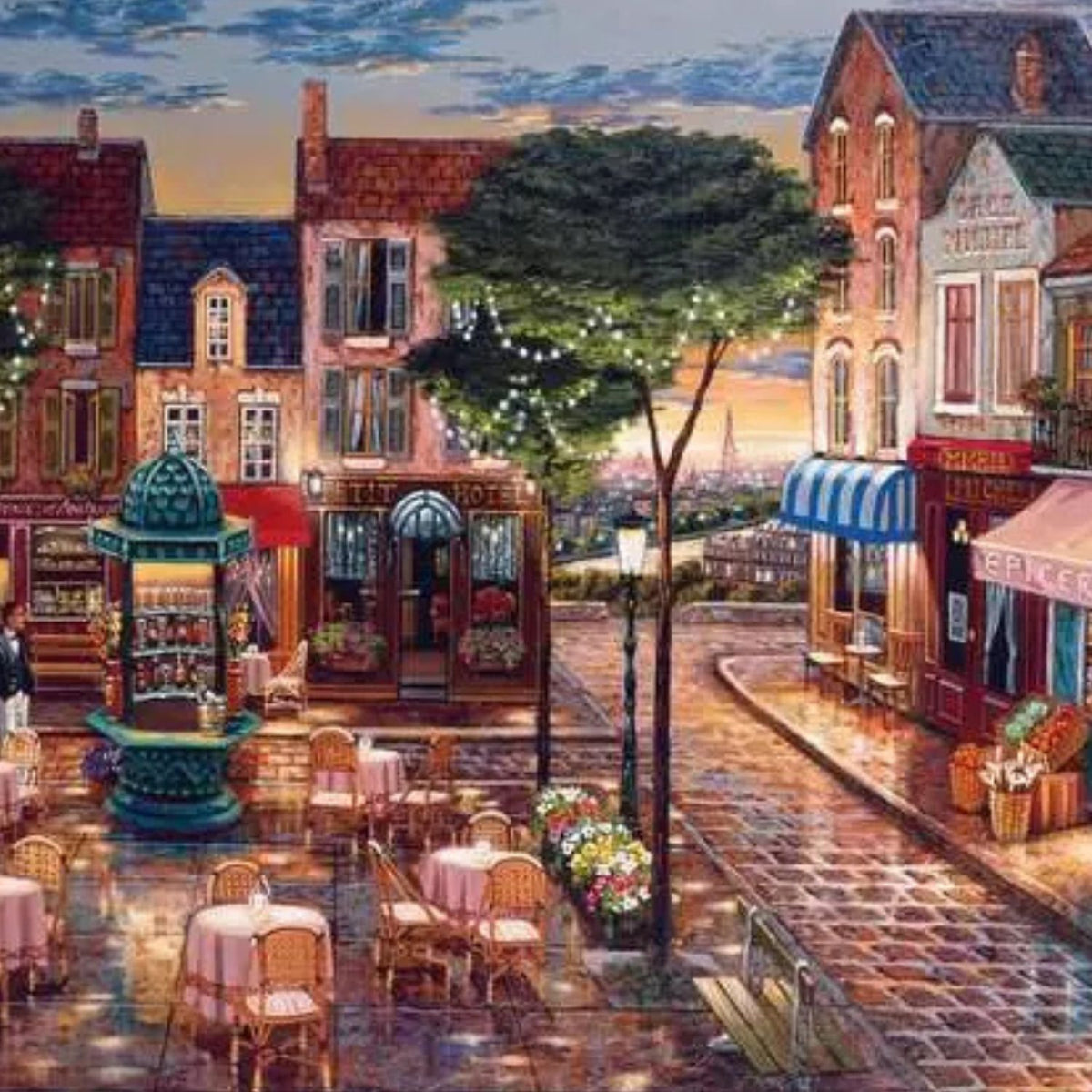 Puzzle Impresiones de París - 1000 piezas