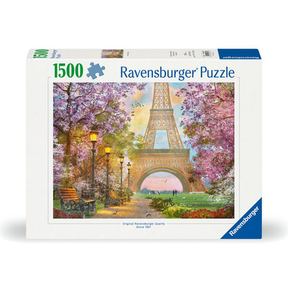 Puzzle Romance en París - 1500 piezas