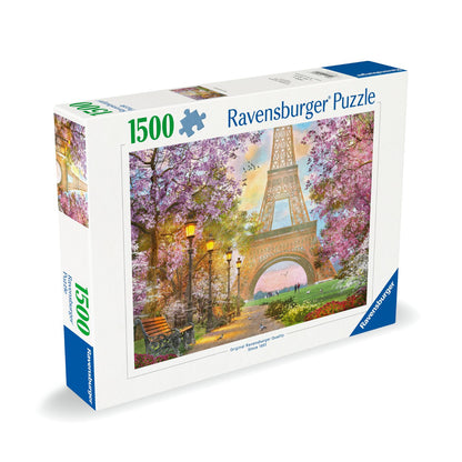 Puzzle Romance en París - 1500 piezas