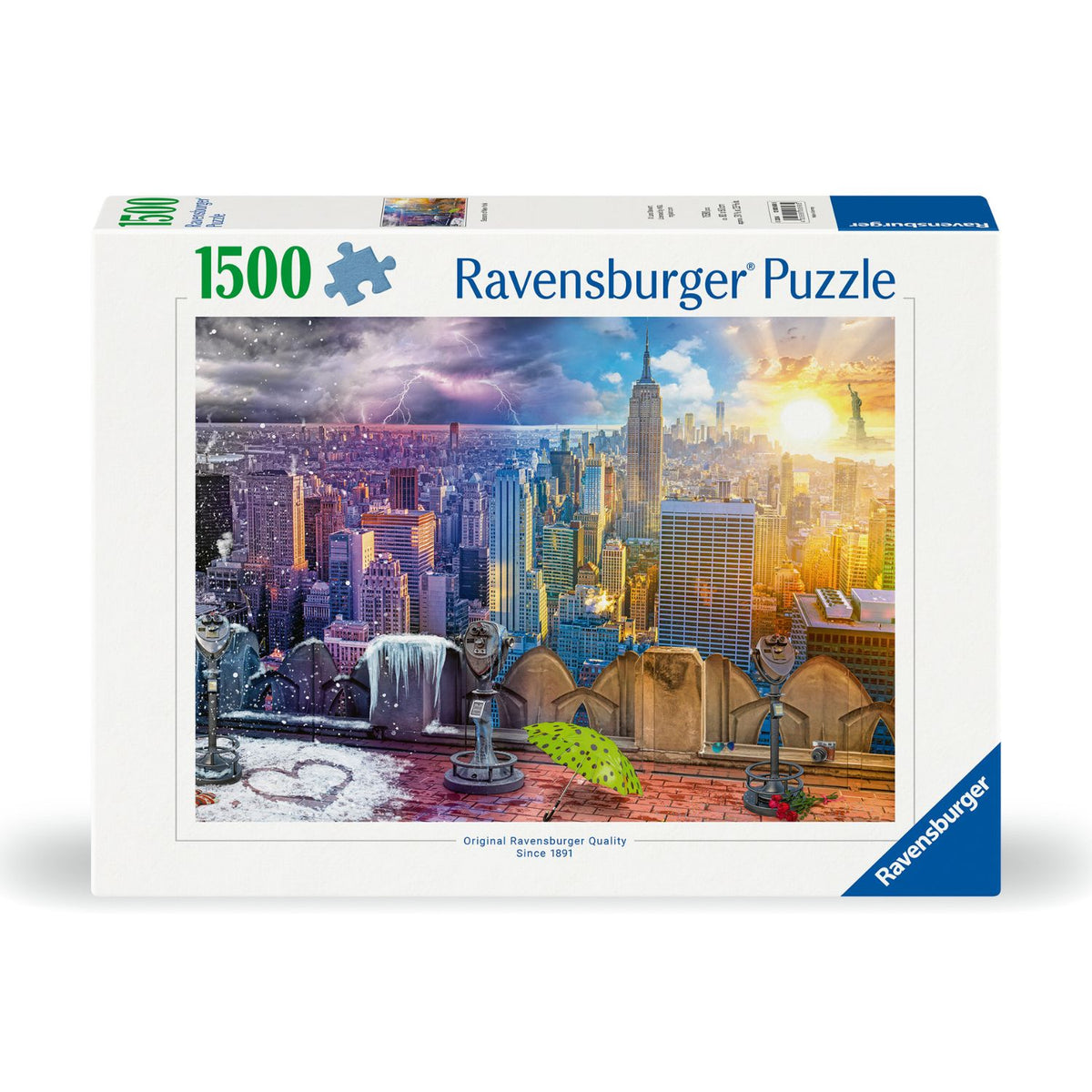 Puzzle Estaciones de Nueva York - 1500 piezas