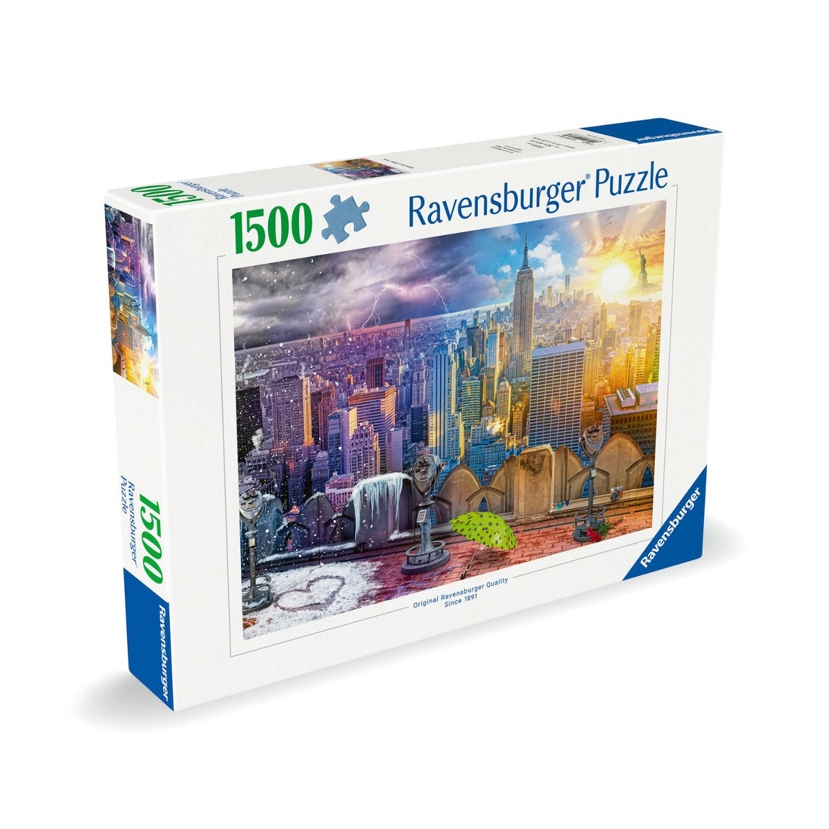 Puzzle Estaciones de Nueva York - 1500 piezas
