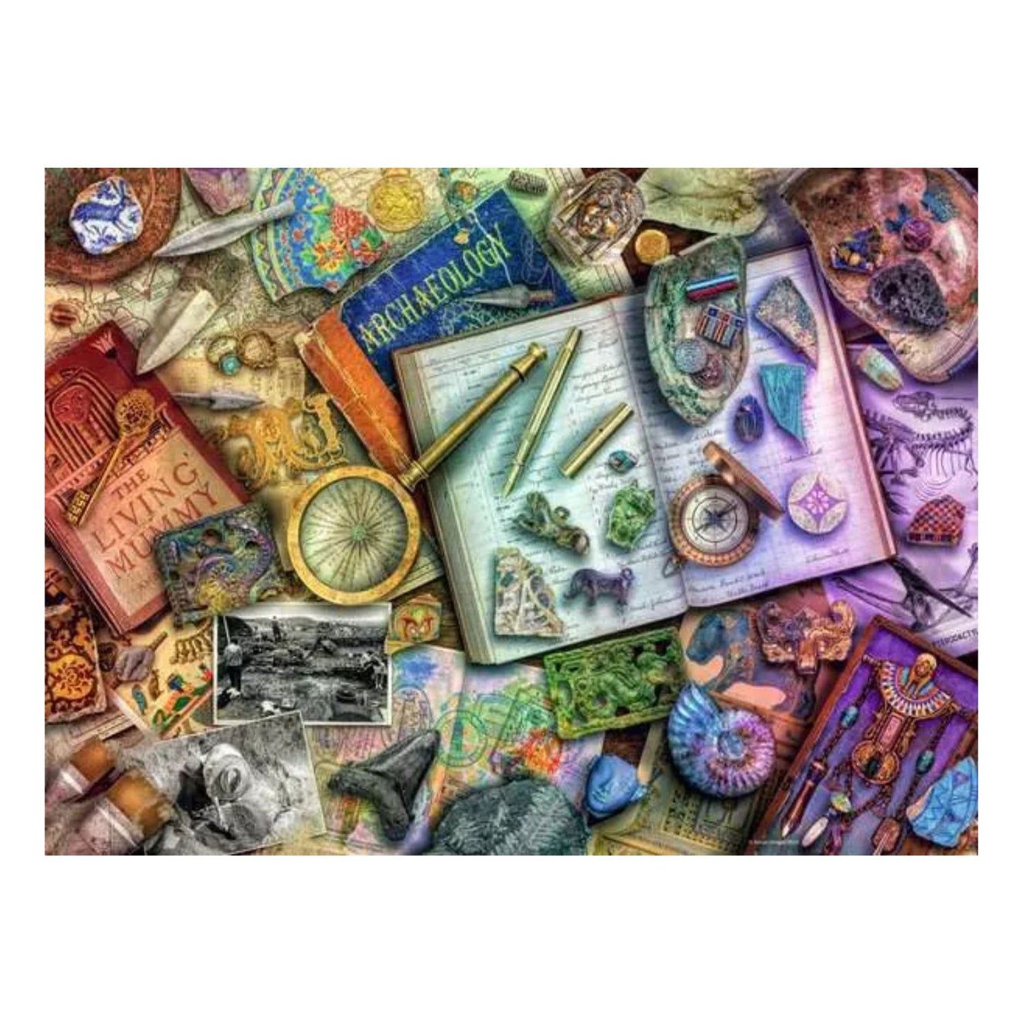 Puzzle Aimee Stewart: Arqueología – 500 piezas