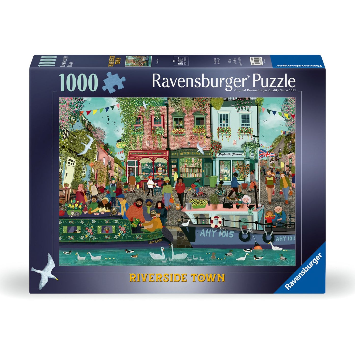 Puzzle 1000 Piezas Ciudad Junto al Río