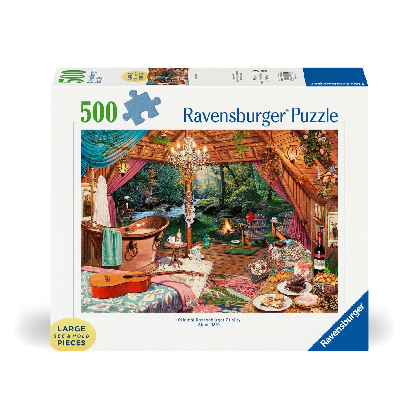Puzzle 500 Piezas Glamping Acogedor
