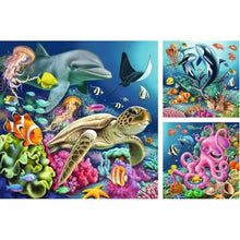 Puzzle Maravillas Submarinas - 3x49 piezas