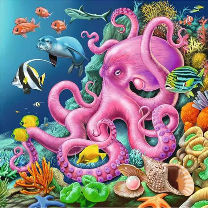 Puzzle Maravillas Submarinas - 3x49 piezas