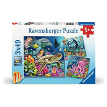 Puzzle Maravillas Submarinas - 3x49 piezas