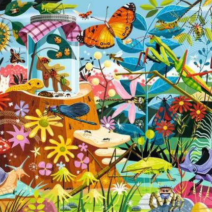 Puzzle El Mundo de los Insectos - 60 piezas