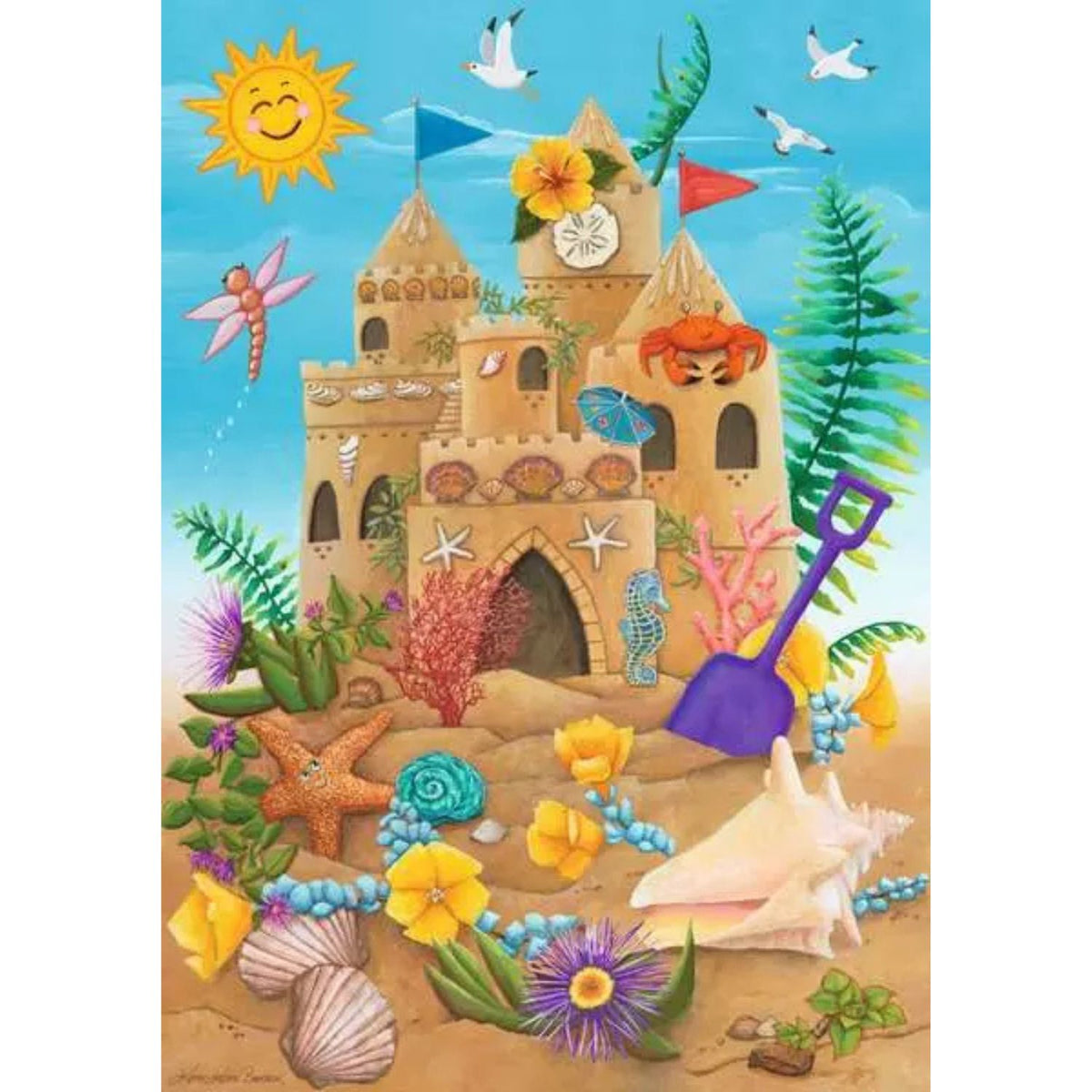 Puzzle Castillo de Arena - 35 piezas