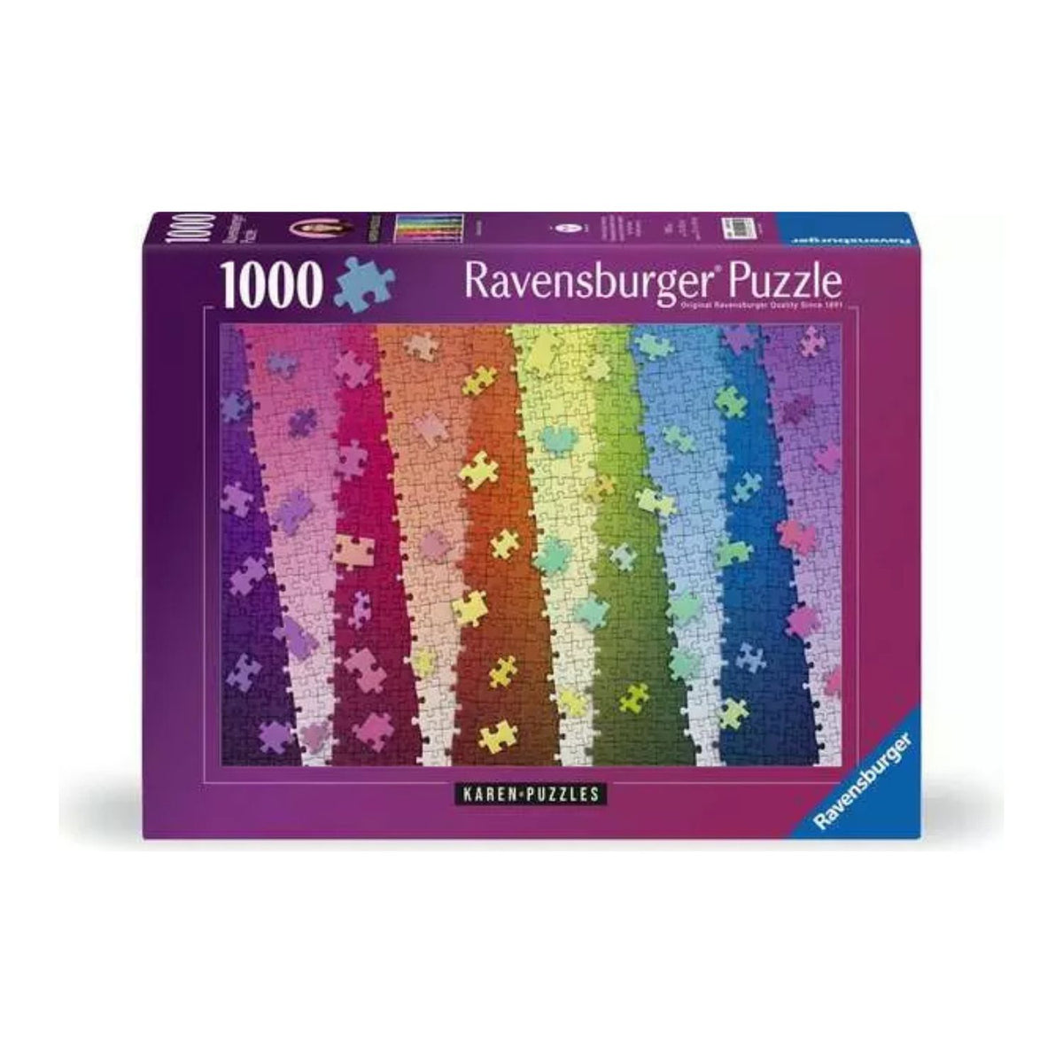 Puzzle Colores sobre Colores - 1000 piezas