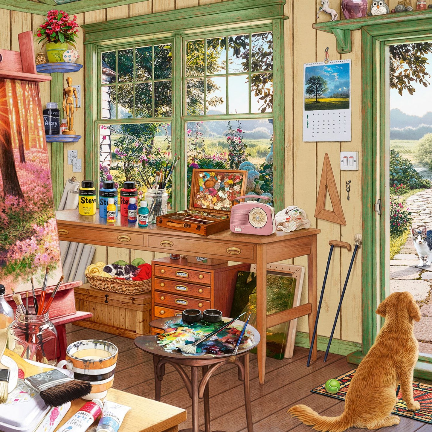 Puzzle 1000 Piezas El Refugio del Artista