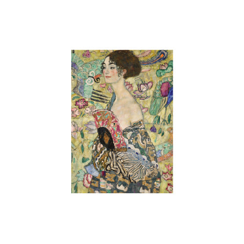 Puzzle Gustav Klimt - Dama con Abanico - 1000 piezas