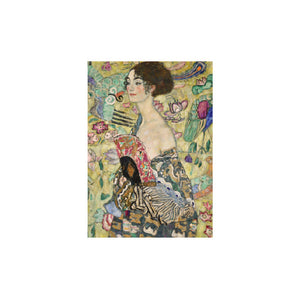 Puzzle Gustav Klimt - Dama con Abanico - 1000 piezas