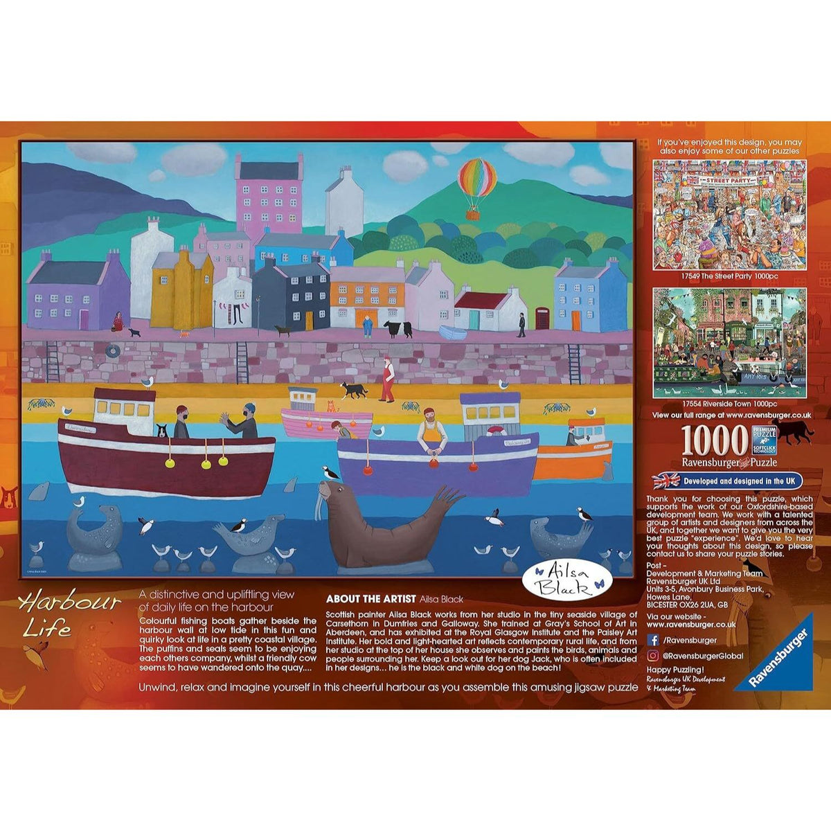 Puzzle Vida en el Puerto - 1000 piezas