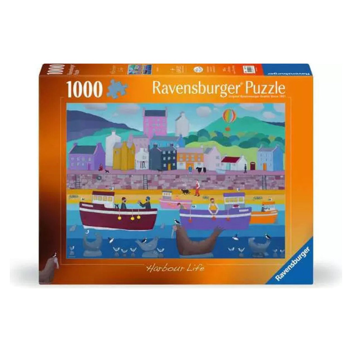 Puzzle Vida en el Puerto - 1000 piezas