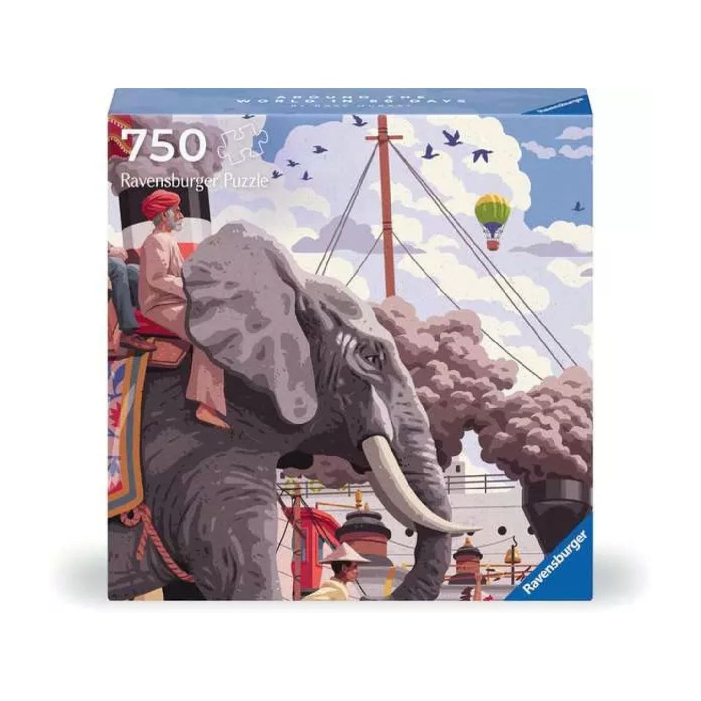 Puzzle Art & Soul: La Vuelta al Mundo en 80 Días – 750 piezas