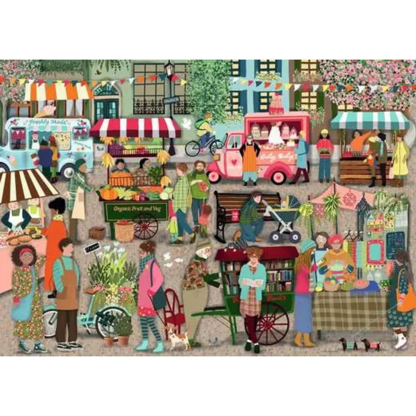 Puzzle Mercado Callejero – 1000 piezas