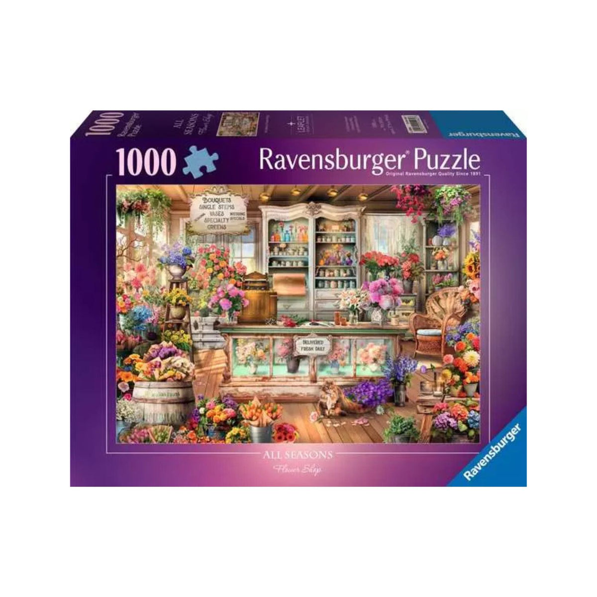 Puzzle Florería de Todas las Estaciones - 1000 piezas