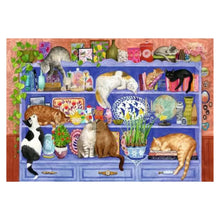 Puzzle Gatos en el Estante – 200 piezas - Especial Tercera Edad