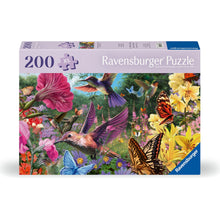 Puzzle 200 Piezas XL Colibríes y Mariposas
