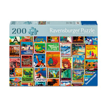 Puzzle 200 Piezas XL Sellos de Viaje