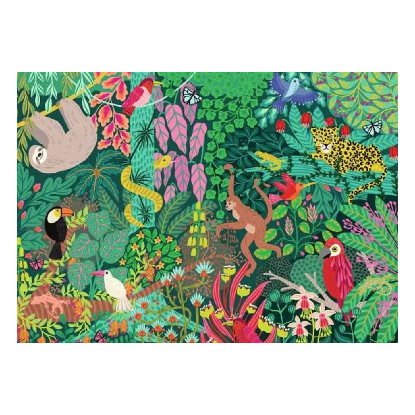 Puzzle Bosque Lluvioso Mágico – 1000 piezas