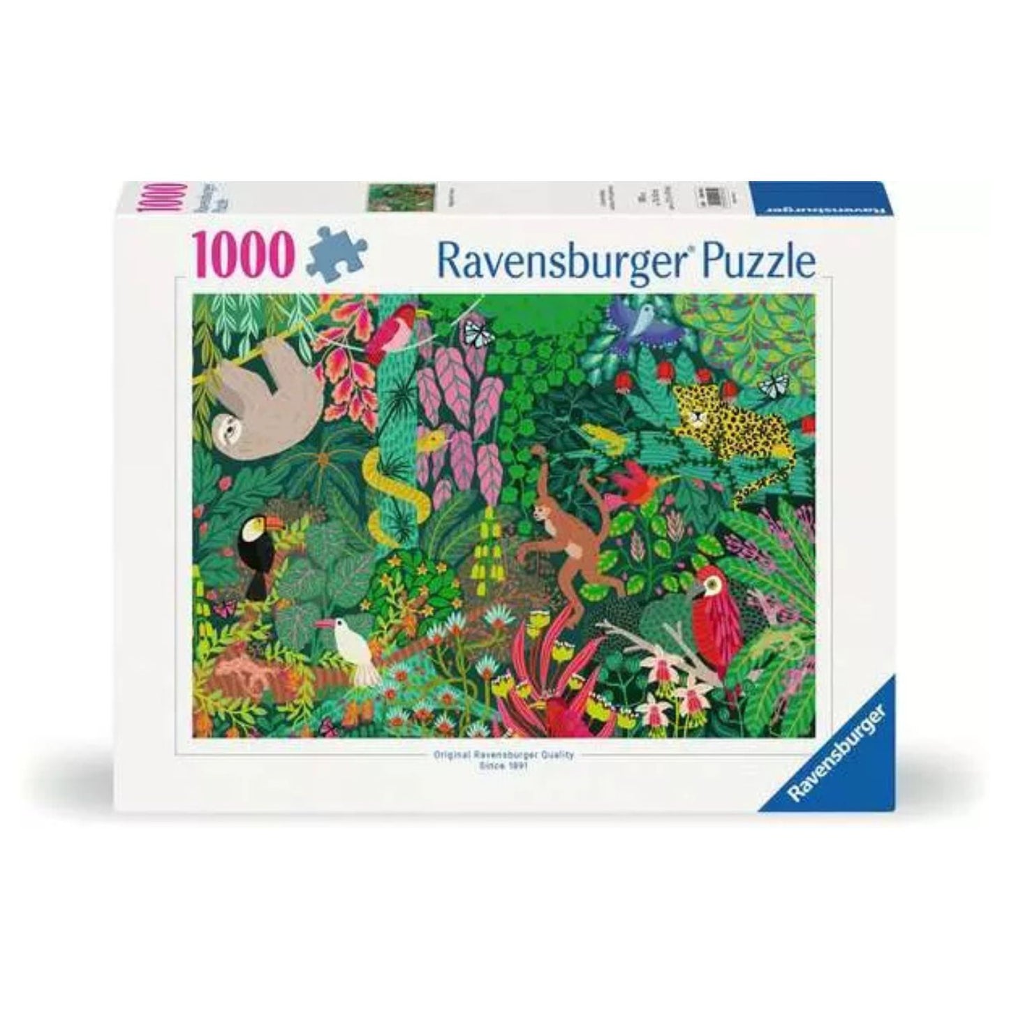 Puzzle Bosque Lluvioso Mágico – 1000 piezas