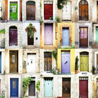 Puzzle Puertas de la Provenza - 1000 piezas