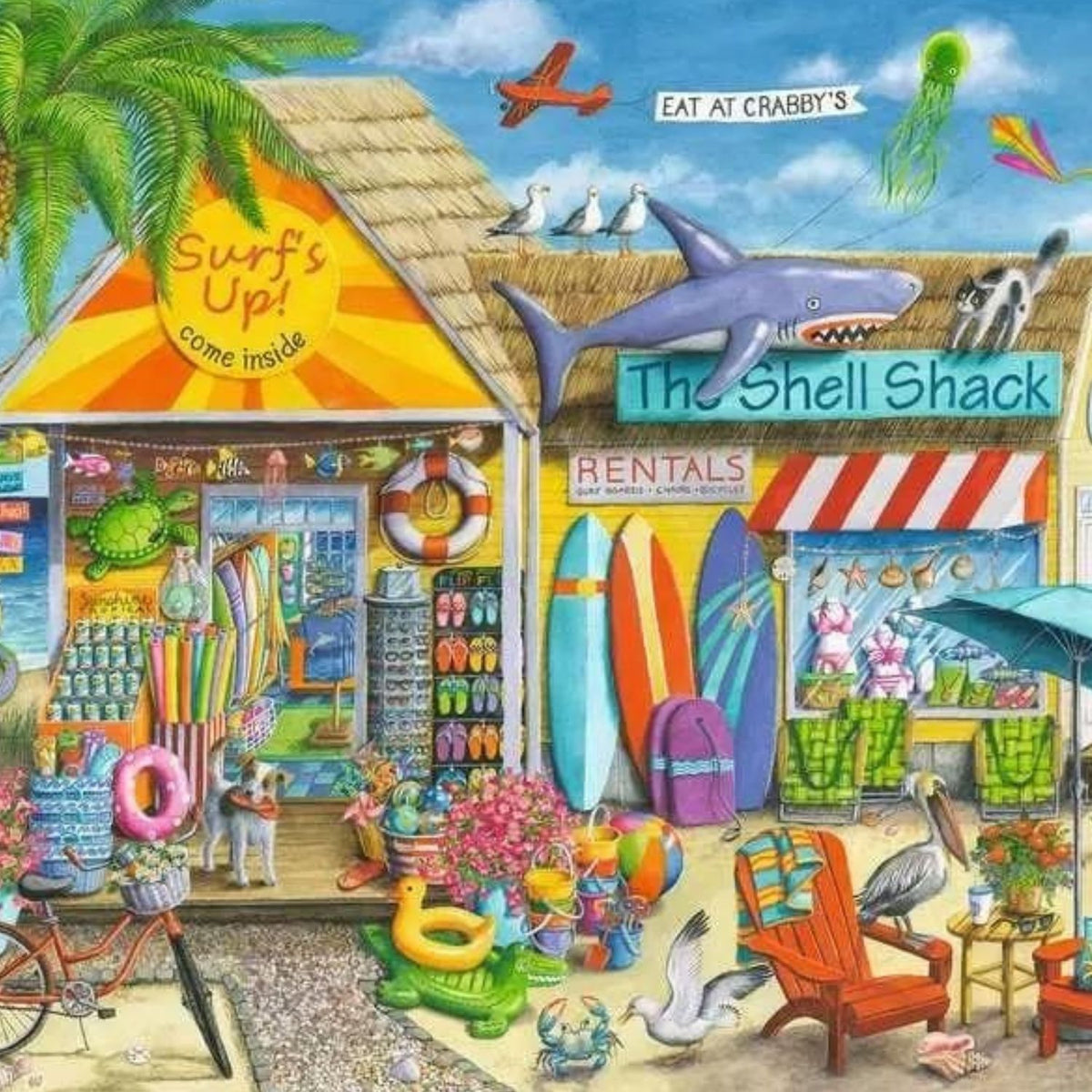 Puzzle Día de Surf - 1500 piezas
