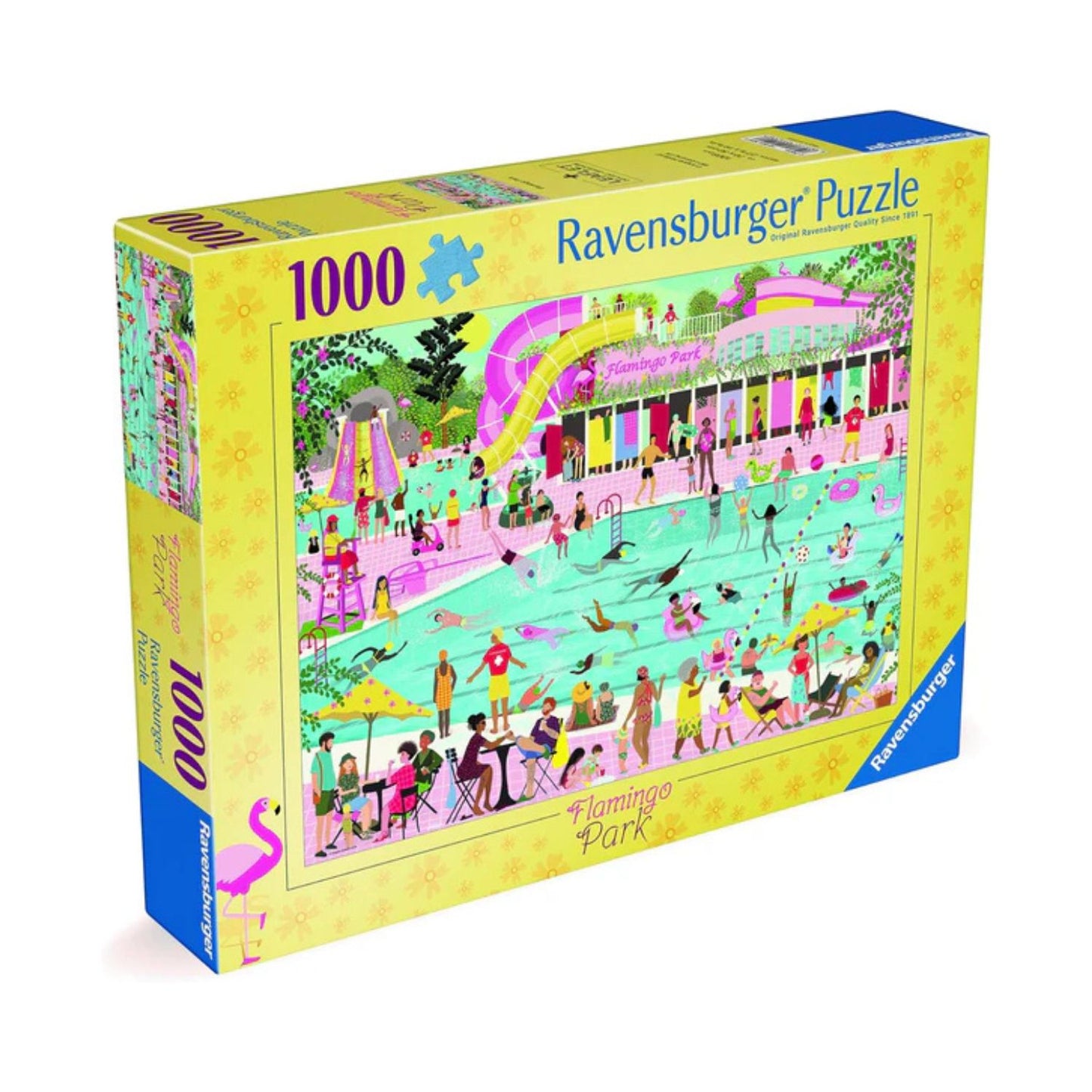 Puzzle Parque de Flamencos – 1000 piezas