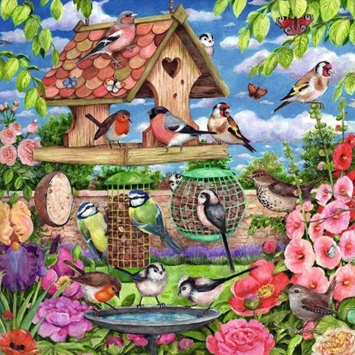 Puzzle El Comedero de Aves - 1000 piezas