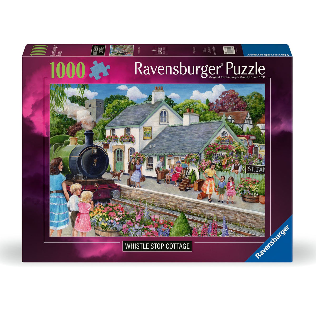 Puzzle Casa junto a la Estación - 1000 piezas