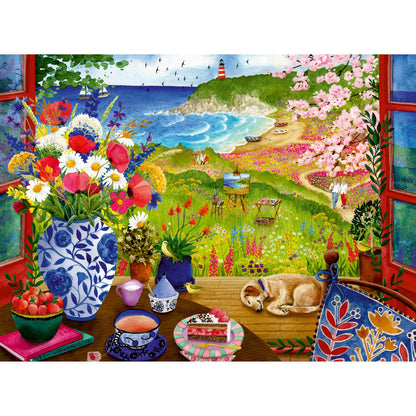 Puzzle 100 Piezas XL Vista desde la Ventana