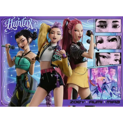 Puzzle Honmoon Feliz KPop Demon Hunters - 100 piezas XXL