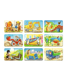 Mi primer puzzle - Animales en la construcción