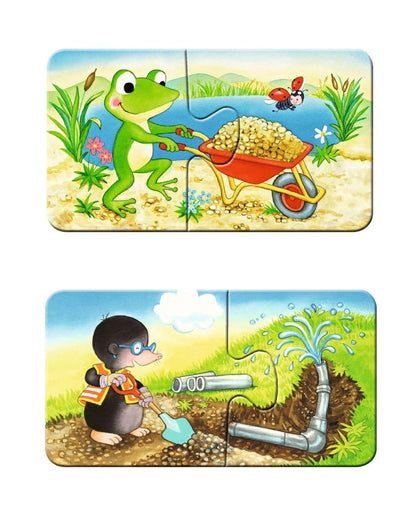 Mi primer puzzle - Animales en la construcción