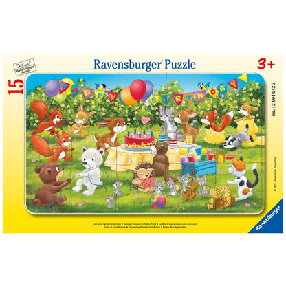 Puzzle enmarcado Cumpleaños de Animales